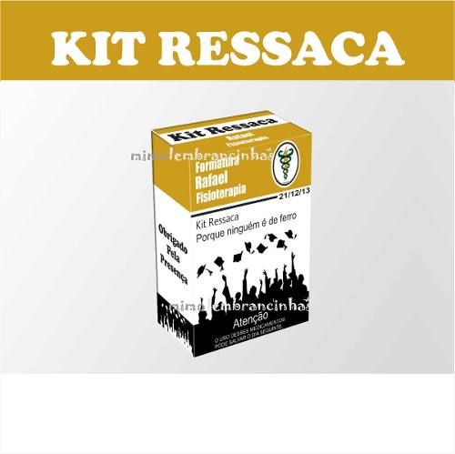 30 Kit Ressaca Fisioterapia, Lembrancinhas Para Formatura