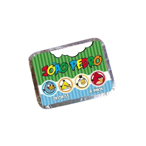 30 Marmitinhas P- Personalizada Tema Angry Bird