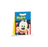 10 Sacola Mickey Qualquer Tema, Sacola Personalizada, Disney